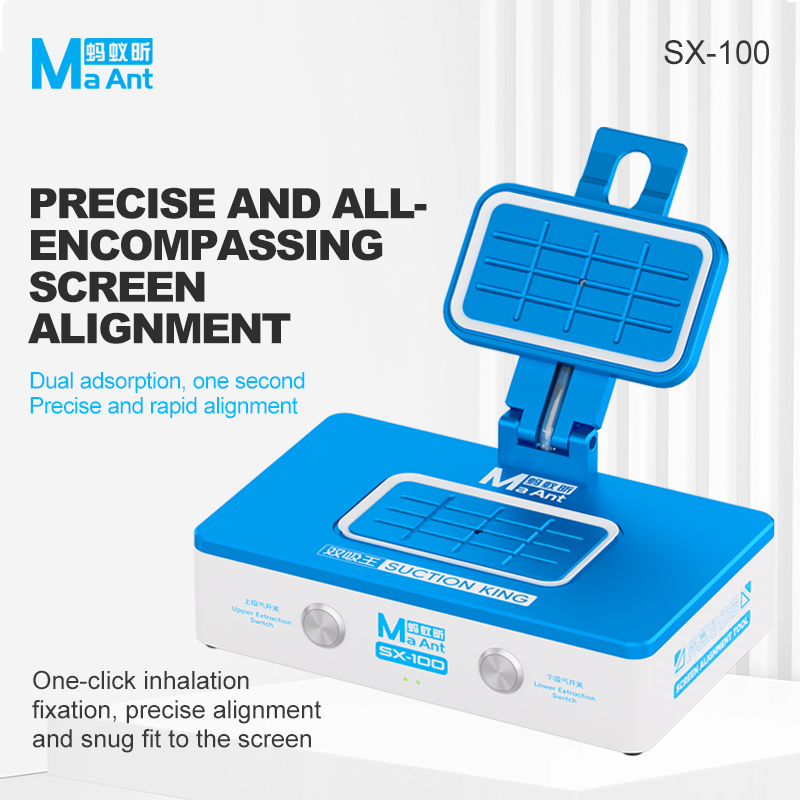 Screen Alignment Tool - MAANT SX-100 Dual Independent Vacuum Pump
