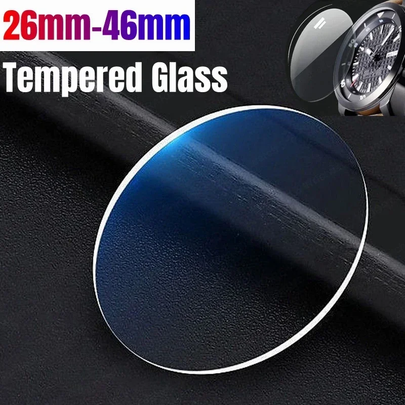 Smartwatch Screen Film - 26-46mm Universal Tempered Glass Smartwatch Screen