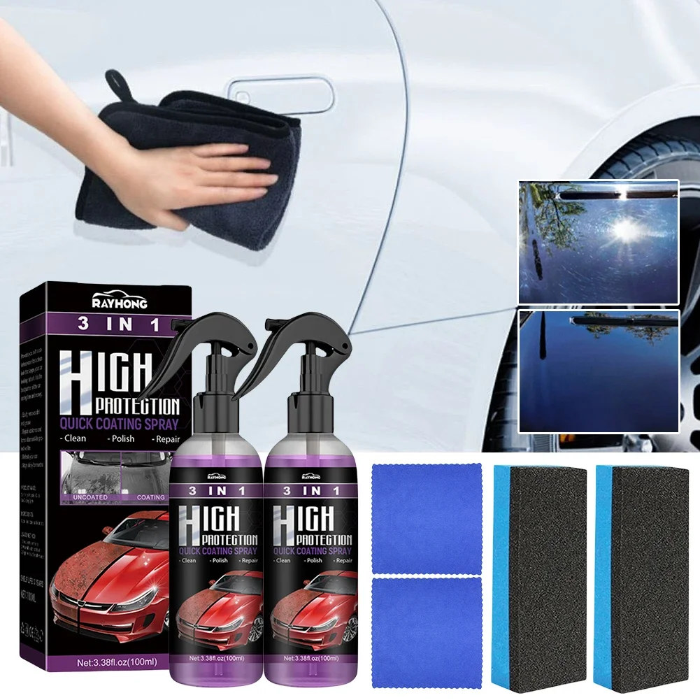 Nano Liquid Coating - 3 In 1 Car Ceramic Nano