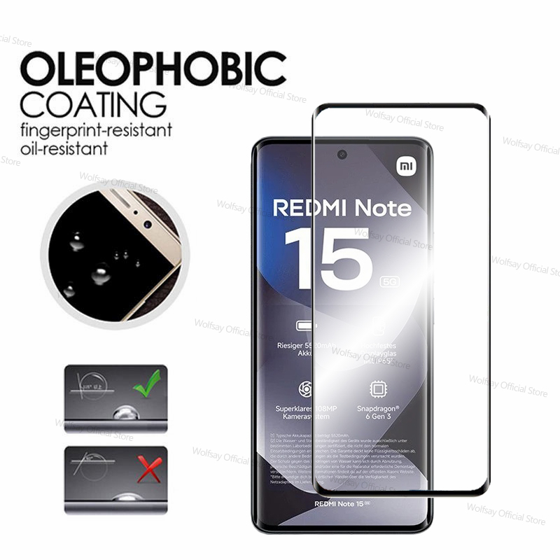 2/4 PCS 3D Curved Edge Glass F - огляд і ціна Curved Edge Screen