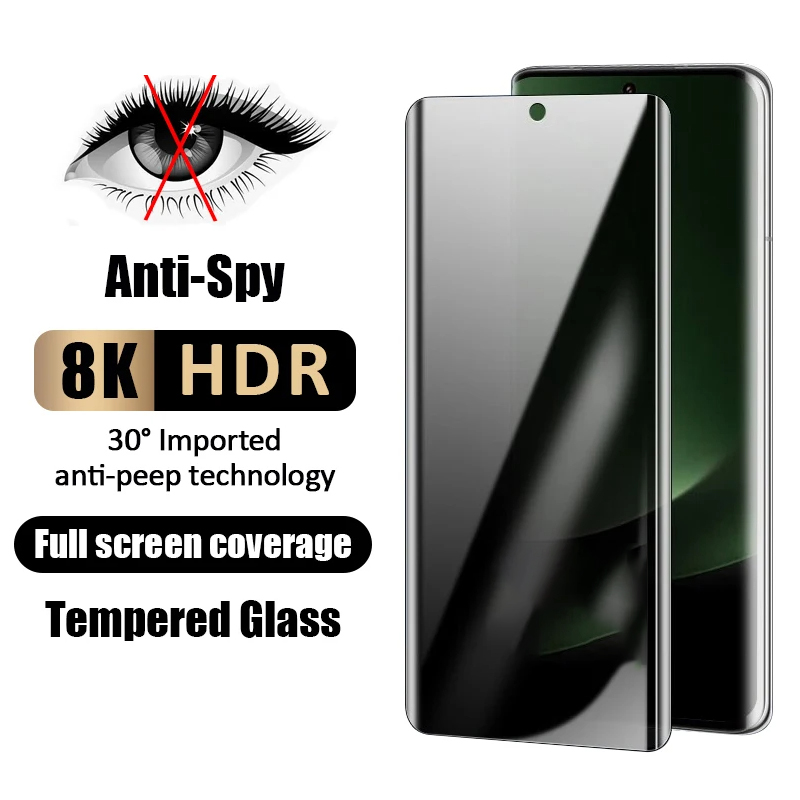 Curved Edge Anti-spy Tempered  - огляд і ціна Curved Edge Screen