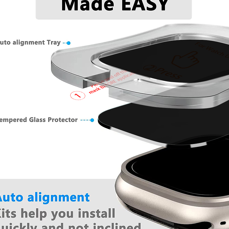 Privacy Screen Protector Film  - огляд і ціна Screen Alignment Tool