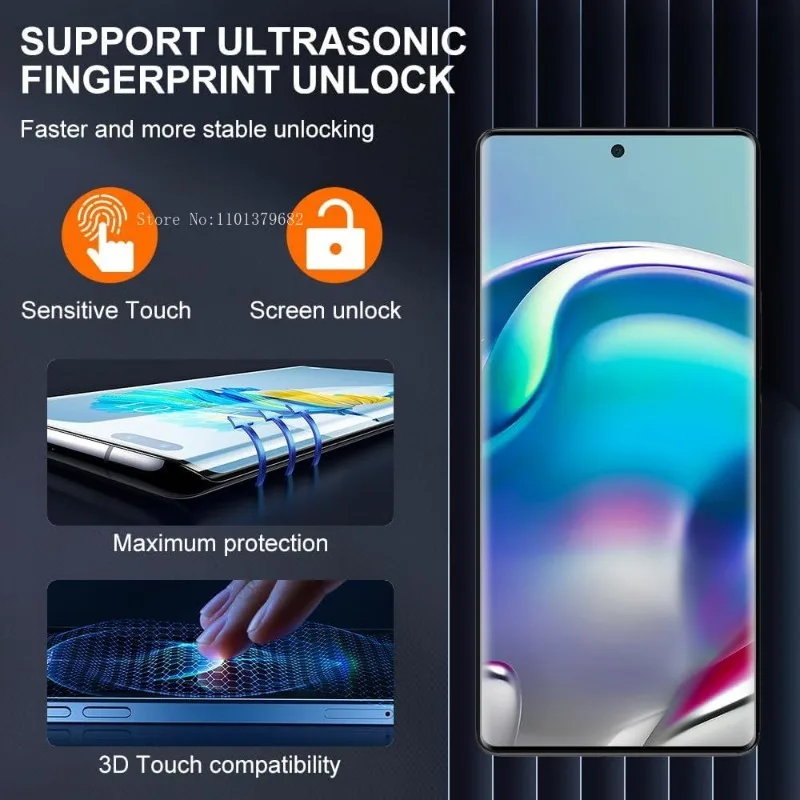 3Pcs Tempered Glass For Huawei - огляд і ціна Curved Edge Screen