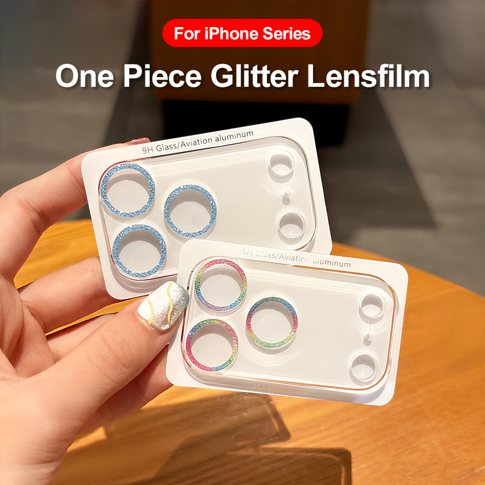 Glitter Camera Lens Protector  - огляд і ціна Tempered Glass Screen 9H
